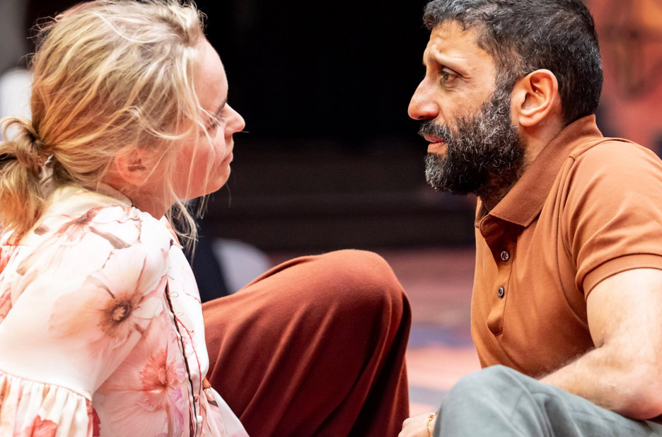 Nina Hoss and Adeel Akhtar