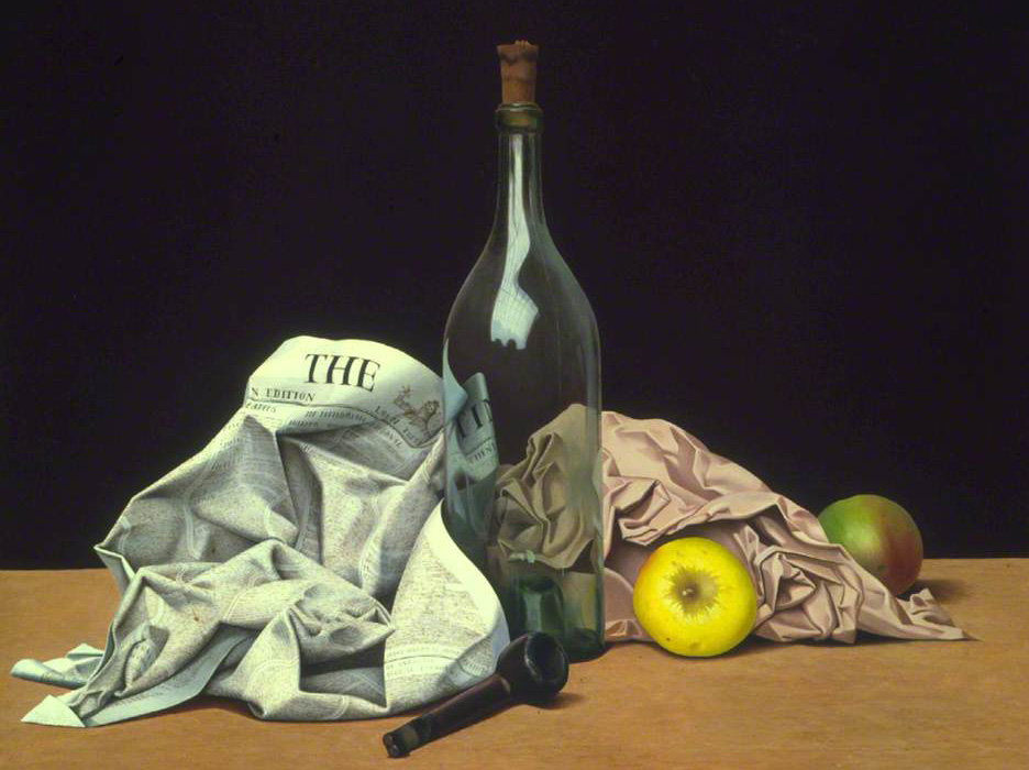 Tristram Hillier, The green bottle, 1950