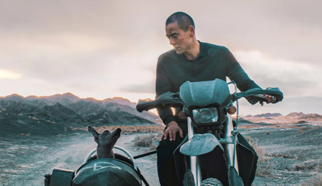 Eddie Peng and Xiao Xin hit the road in Black dog