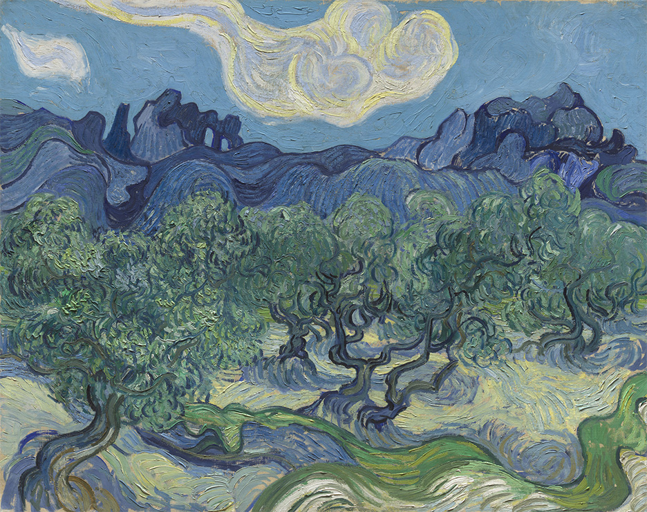 Vincent Van Gogh, The Olive Trees, 1889