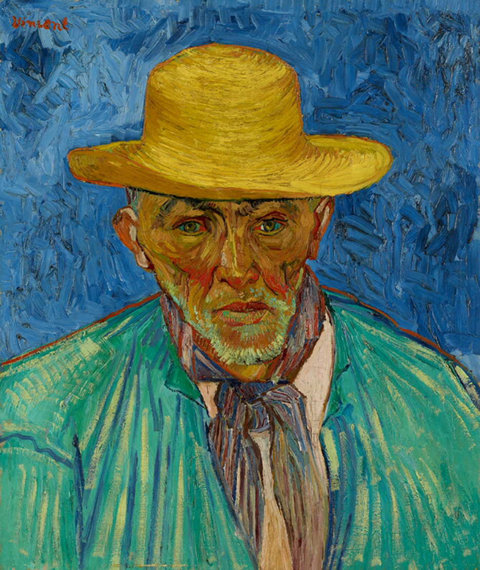 Vincent Van Gogh, Portrait of the Peasant (Patience Escalier), 1888