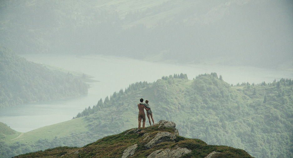 Grand view from the mountains in Shepherds (2014) by Sophie Deraspe