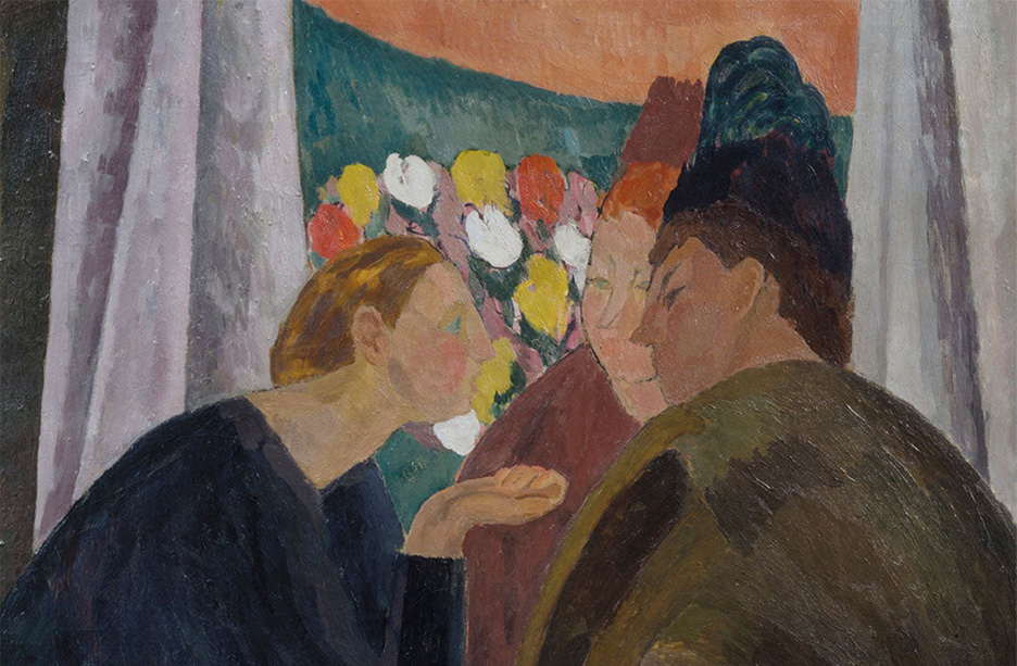 Vanessa Bell, A Conversation, 1913-16 (detail)