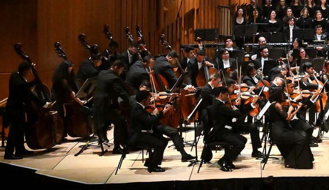 Simón Bolívar Symphony Orchestra (Credit Mark Allan)