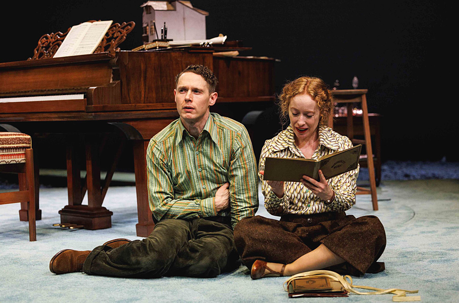 Samuel Barnett and Victoria Yeates in Ben and Imo (Credit Ellie Kurttz)