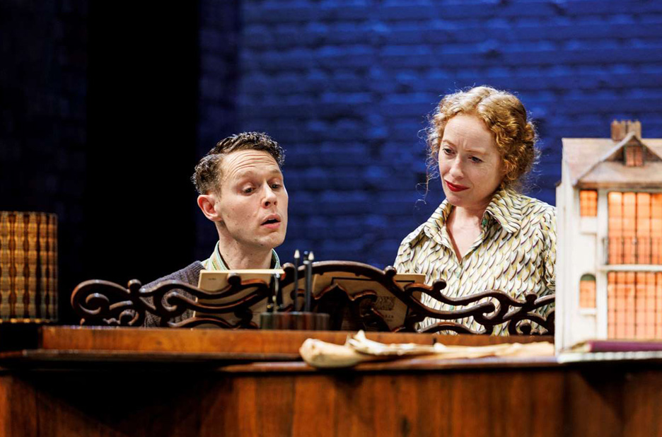 Samuel Barnett and Victoria Yeates in Ben and Imo (Credit Ellie Kurttz)