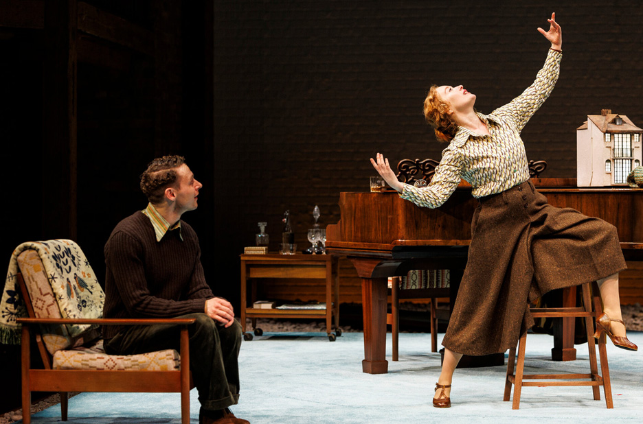 Samuel Barnett and Victoria Yeates in Ben and Imo (Credit Ellie Kurttz)
