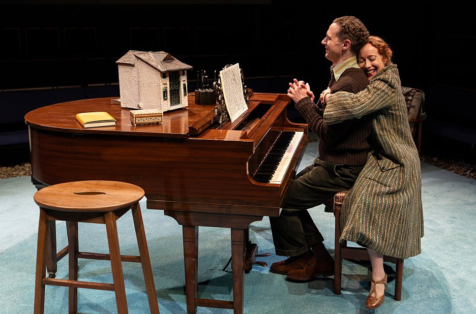 Samuel Barnett and Victoria Yeates in Ben and Imo (Credit Ellie Kurttz)
