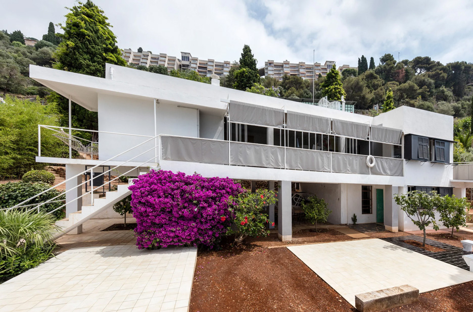 The house today, E.1027 by Eileen Gray