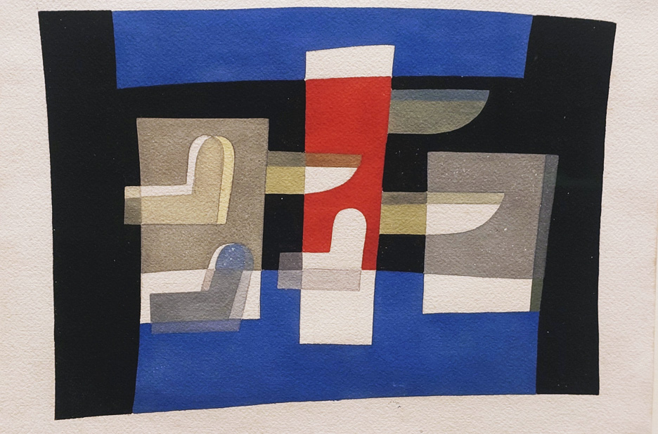 Sophie Taeuber-Arp, Beach, 1927