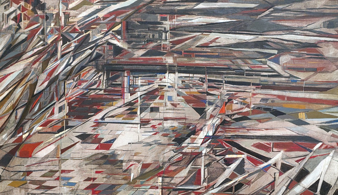 Maria Vieira da Silva, Battle of the knives, 1948