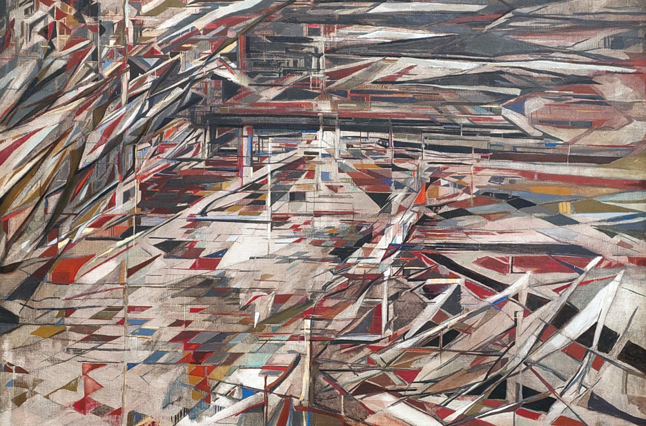 Maria Vieira da Silva, Battle of the knives, 1948
