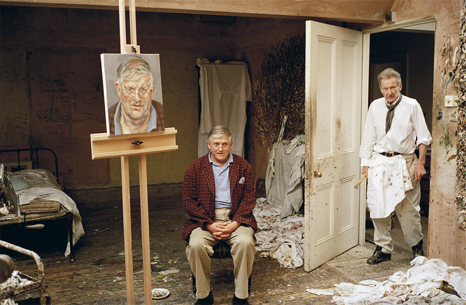 David Dawson, David Hockney, Lucian Freud, 2002