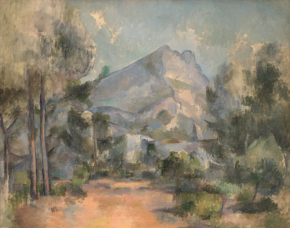 Paul Cezanne, La Montagne Sainte-Victoire, 1897
