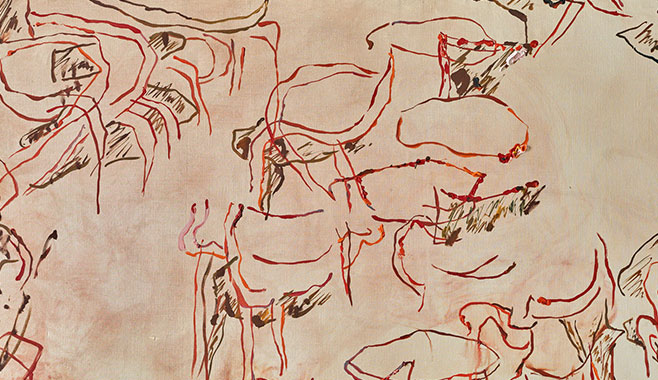 Ida Barbarigo, Vive le Zattere - Passeggiata, 1963 (detail)