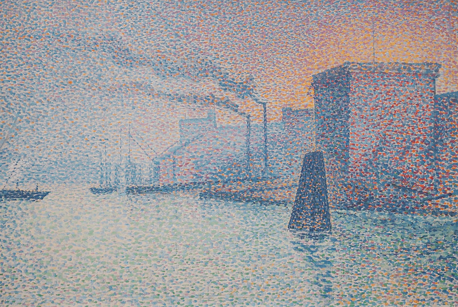 Georges Lemmen, Factories on the Thames, c. 1892