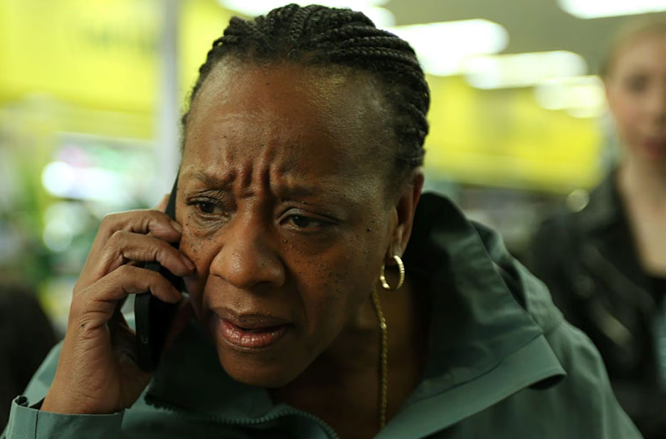 Marianne Jean-Baptiste as Pansy in Mike Leigh's Hard Truths