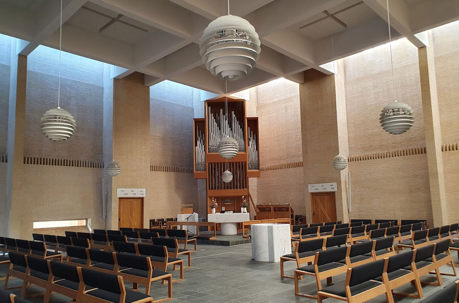 Johan Otto von Spreckelsen's Stavnsholt Kirke in Farum, Denmark