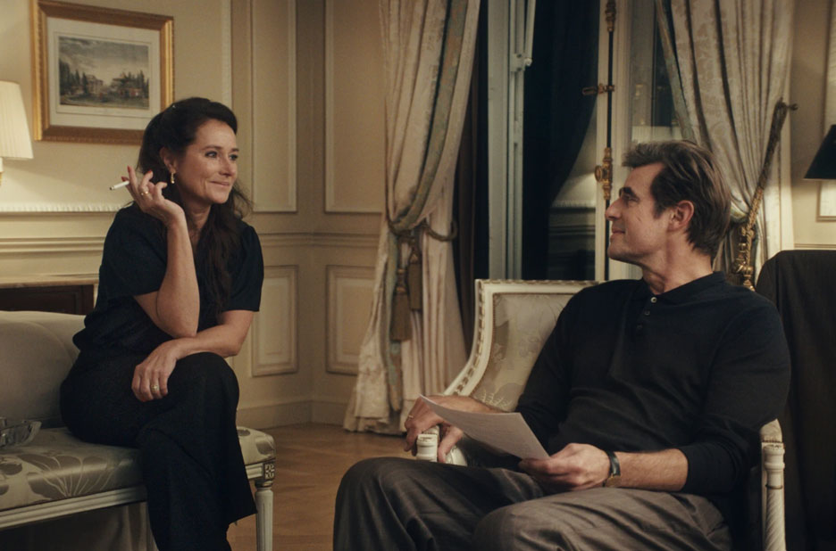 Sidse Babett Knudsen and Claes Bang in The Great Arch (2025) by Stéphane Demoustier