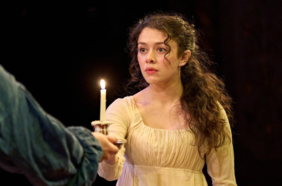 Isis Hainsworth as Thomasina in Arcadia, Old Vic (Credit Manuel Harlan)