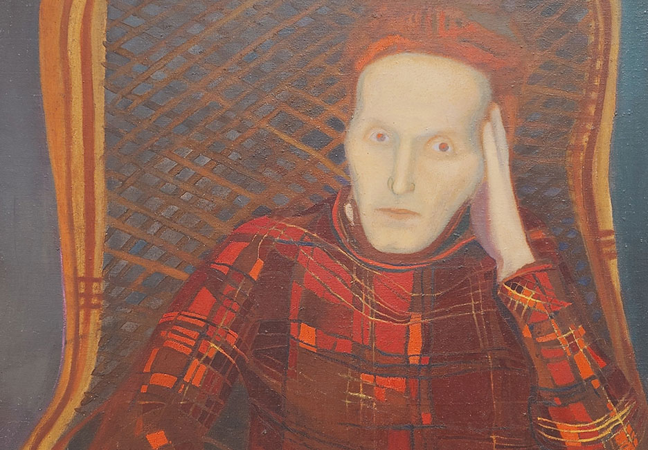 Maria Helena Vieira da Silva, Portrait of Árpád Szenes, 1936 (detail)