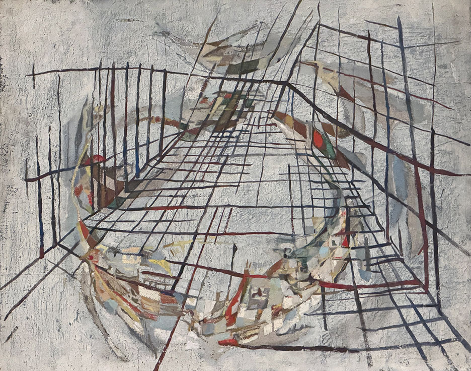 Maria Helena Vieira da Silva, The bird cage, 1948