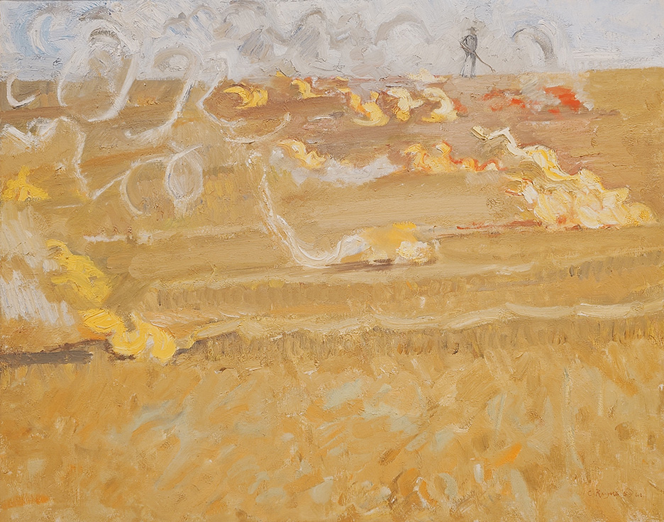 Claude Rogers, Burning Field, 1959-60