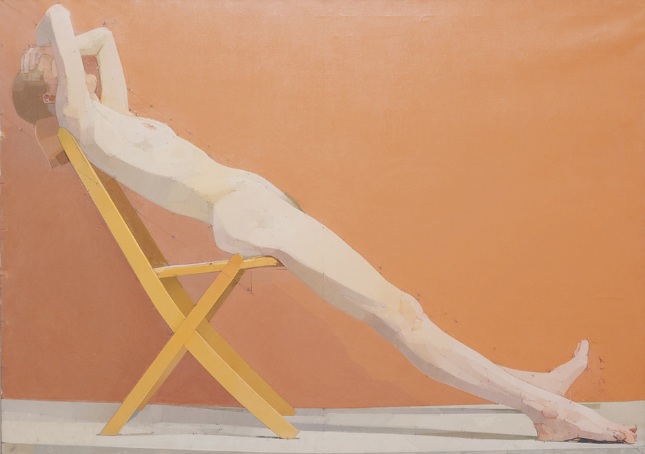Euan Uglow, The Diagonal, 1971-77