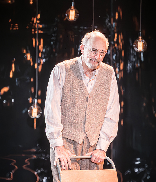 Richard Schiff as Niels Bohr in Michael Frayn’s Copenhagen, Hampstead Theatre (Credit Marc Brenner)