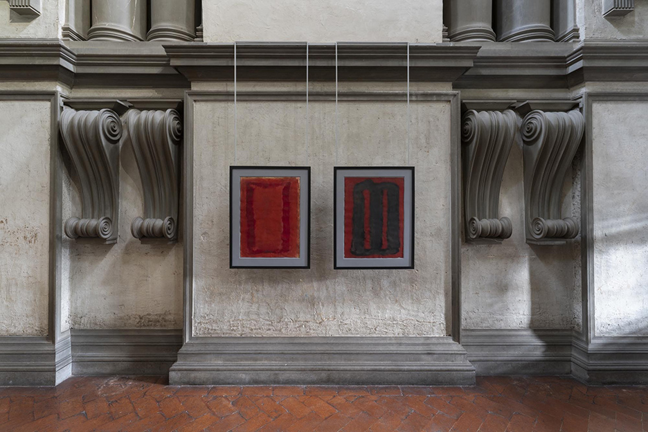 Mark Rothko, Seagram Murals studies at the Laurentian Library (Credit Ela Bialkowska, OKNO Studio)
