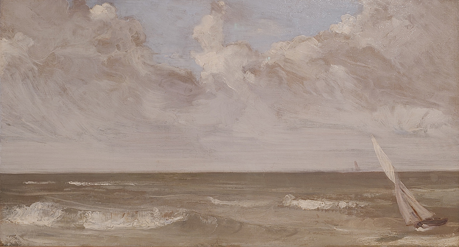 James McNeill Whistler, Green and grey, Channel (the sea), 1865