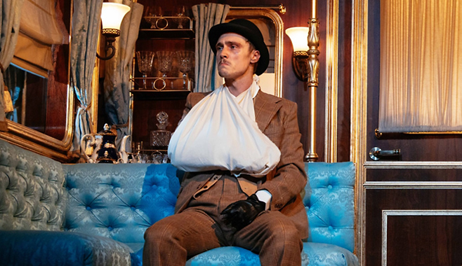 Gavrilo Princip played by Stanley Morgan in Archduke by Rajiv Joseph at the Royal Court (Credit Helen Murray)