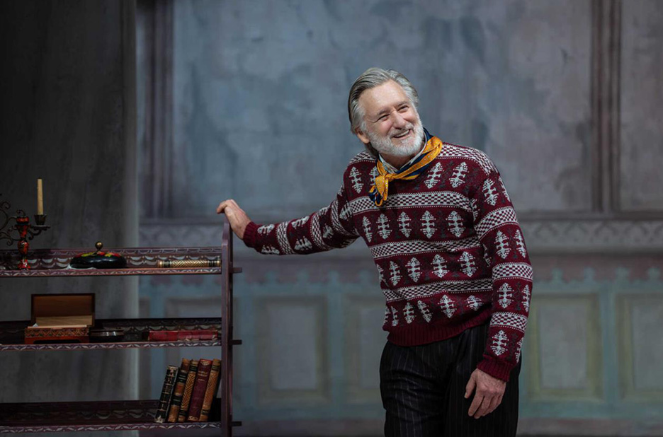 Bill Pullman as Gaev in The Cherry Orchard at the RSC (Credit Johan Persson)