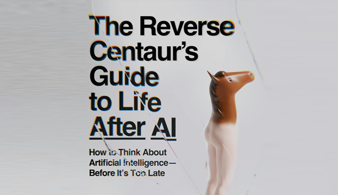 The Reverse Centaur’s Guide to Life After AI by Cory Doctorow