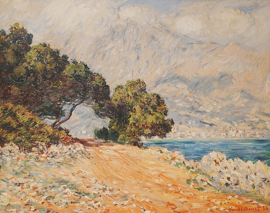 Claude Monet, Cap Martin, near Menton, 1884